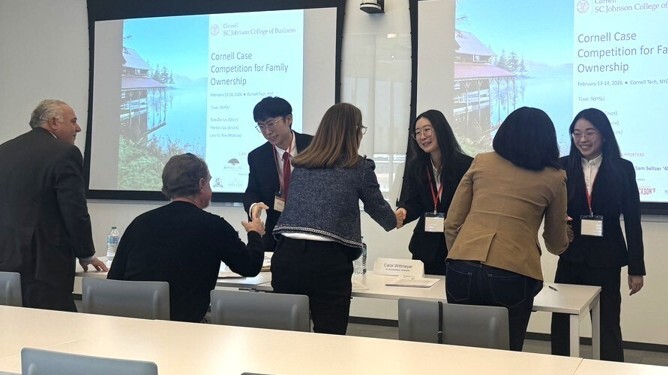 當理論走進企業現場：Cornell 家族企業競賽（2026/02/13-02/14）圖片(另開新視窗)